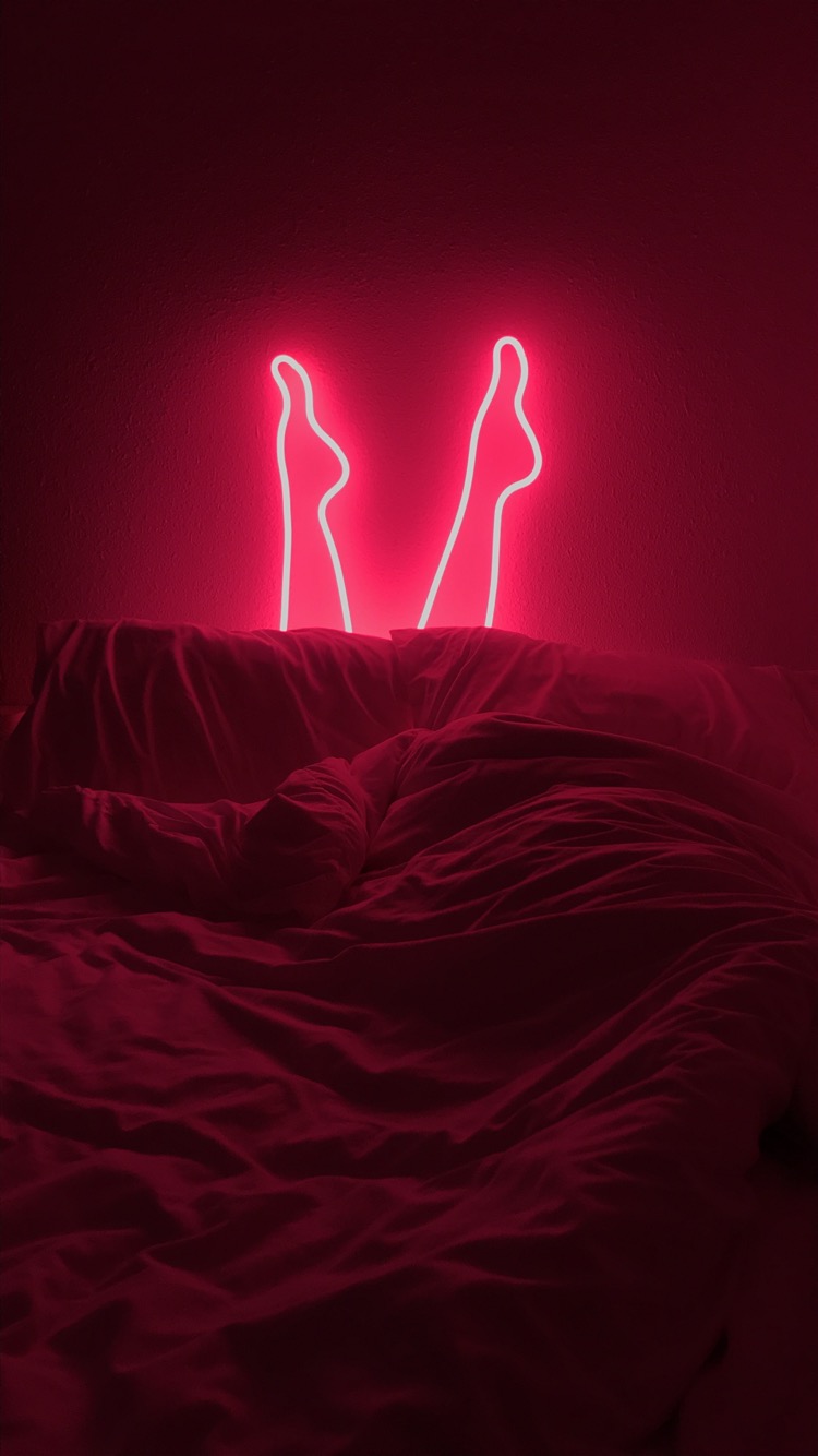 Pink Neon Legs — neon artwork by Dani Bonnet, Los Angeles neon artist