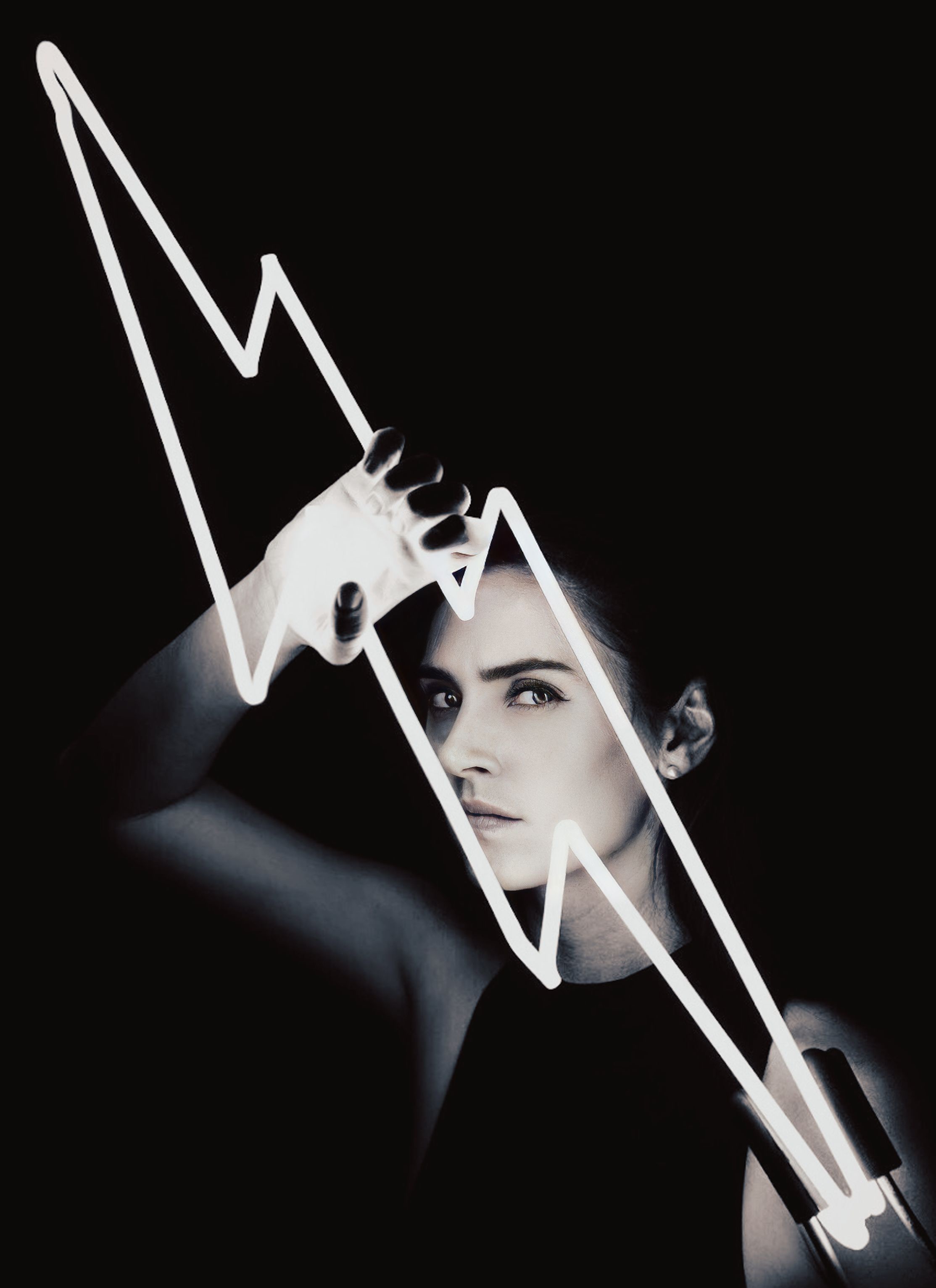 Lightning’s Girl — neon artwork by Dani Bonnet, Los Angeles neon artist