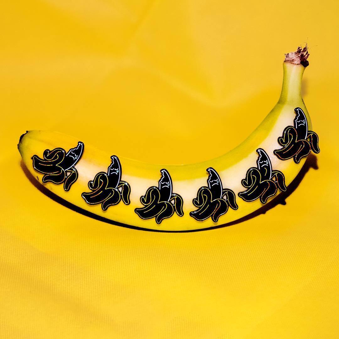Banana Pin — neon artwork by Dani Bonnet, Los Angeles neon artist